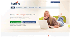 Desktop Screenshot of korting.com
